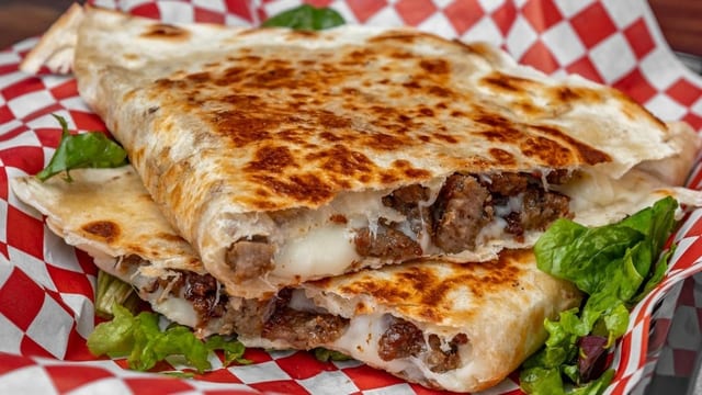 Gyro Quesadilla.