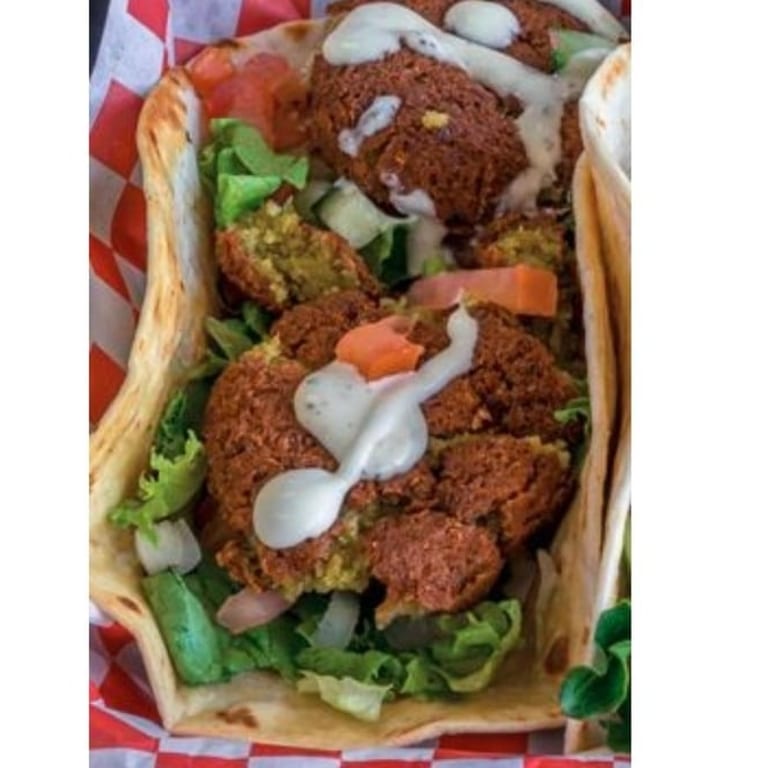 Delicious Falafel and Mediterranean Wraps