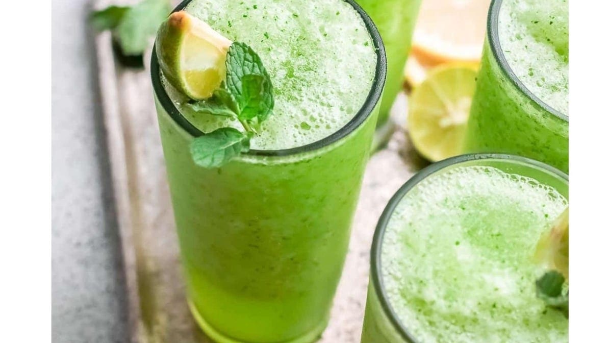Mint Lemonade Smoothie.