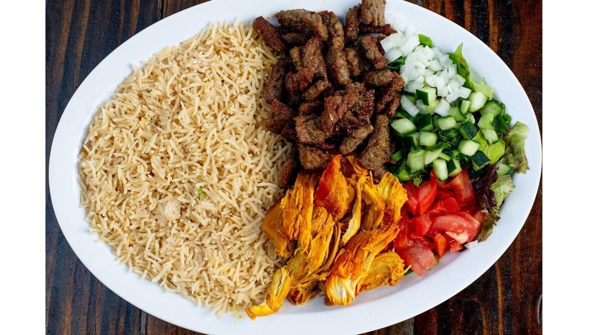 Gyro and Chicken Bowl.