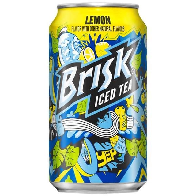 Brisk Iced Team Lemon 12oz.