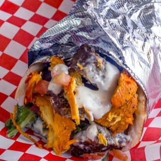 Gyro and Chicken Pita Wrap