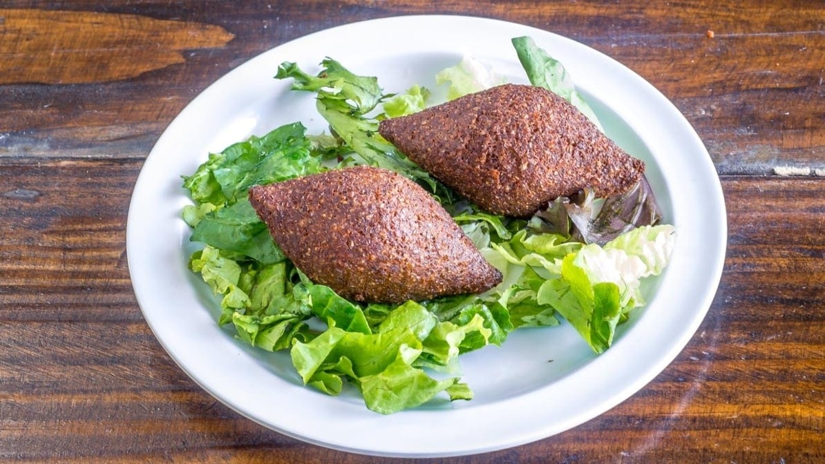 Two Pcs Kibbeh Meatballs.