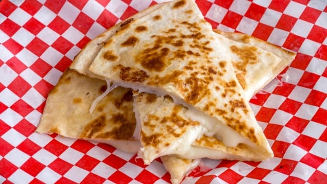Cheese Quesadilla.