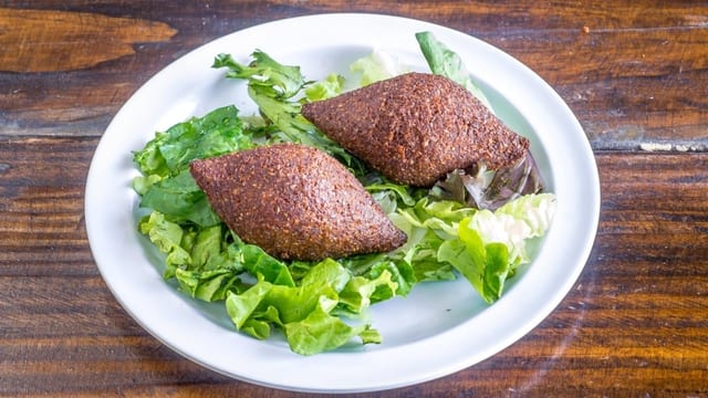 Two Pcs Kibbeh Meatballs.