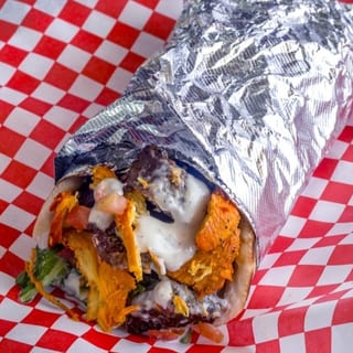 Gyro and Chicken Pita Wrap