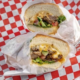 Gyro Philly Steak Sandwich