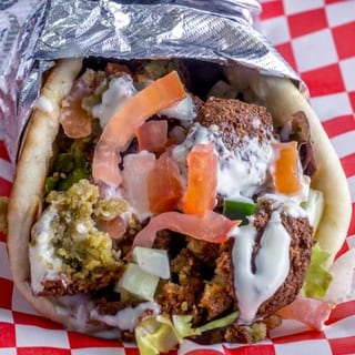 Falafel Pita Wrap