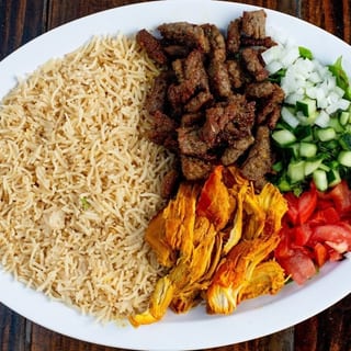 Gyro and Chicken Bowl