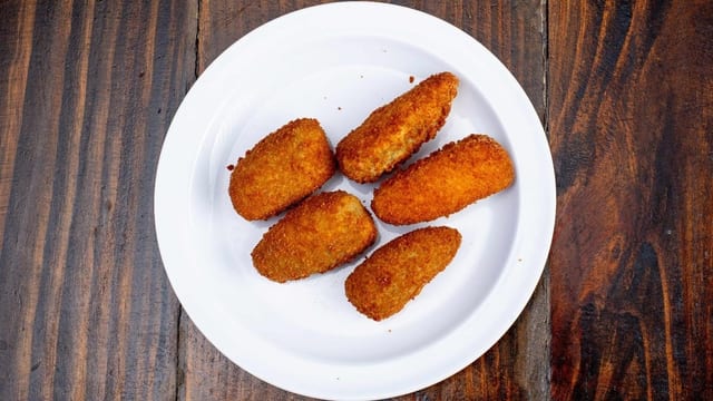Five Pcs Breaded Jalapenos.