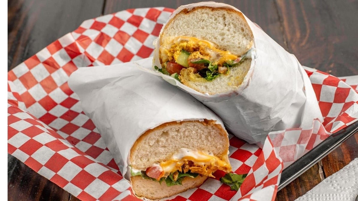 Chicken Cheesesteak Sandwich.